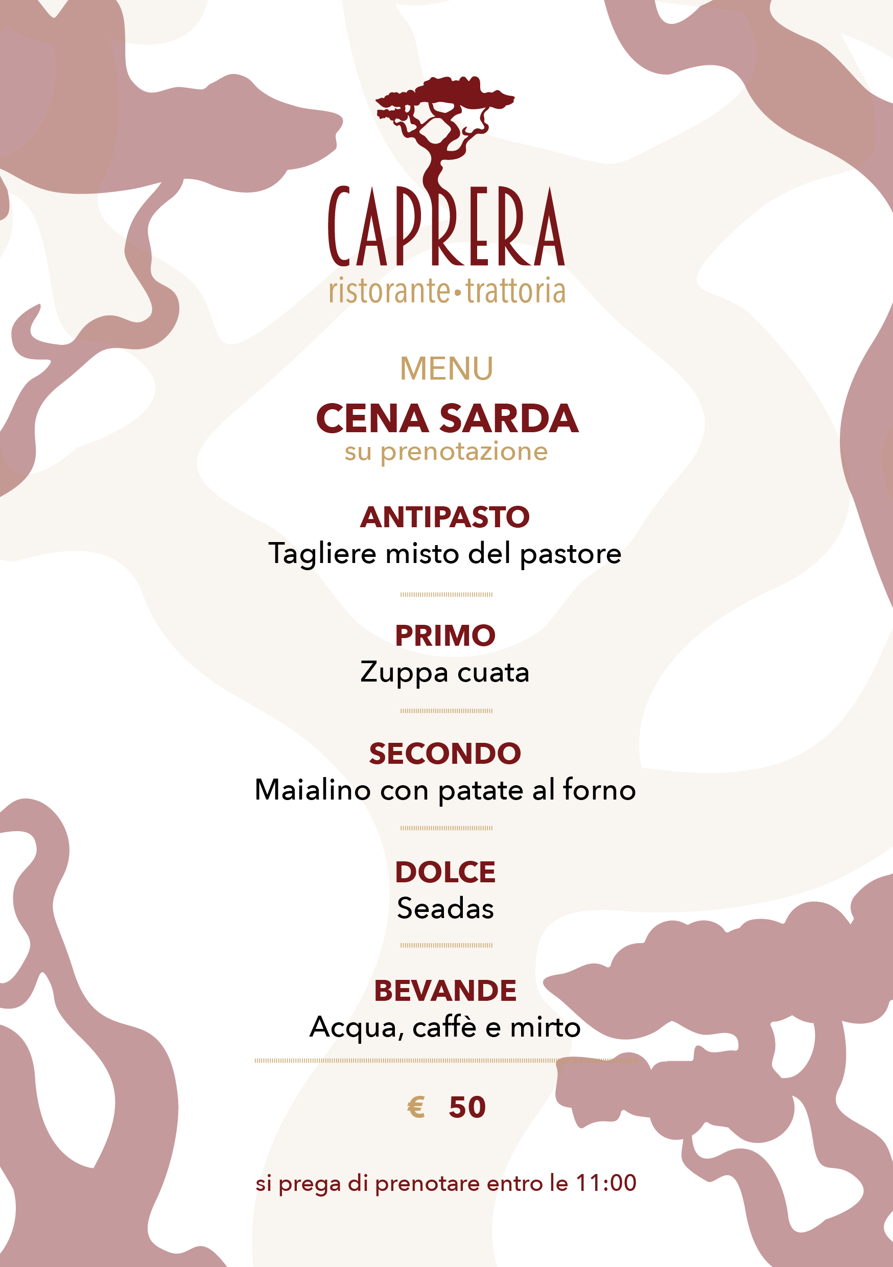 cena sarda